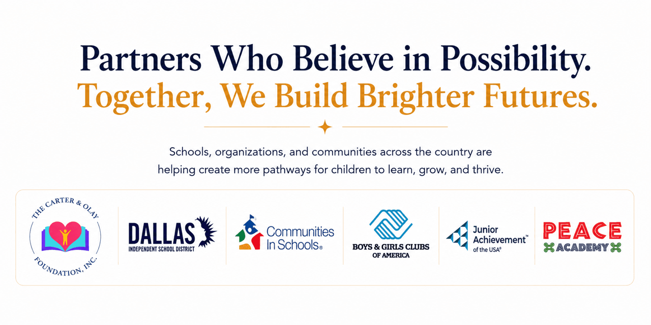 Partners Who Believe in Possibility — schools, organizations, and communities building brighter futures with WealthWise Kids